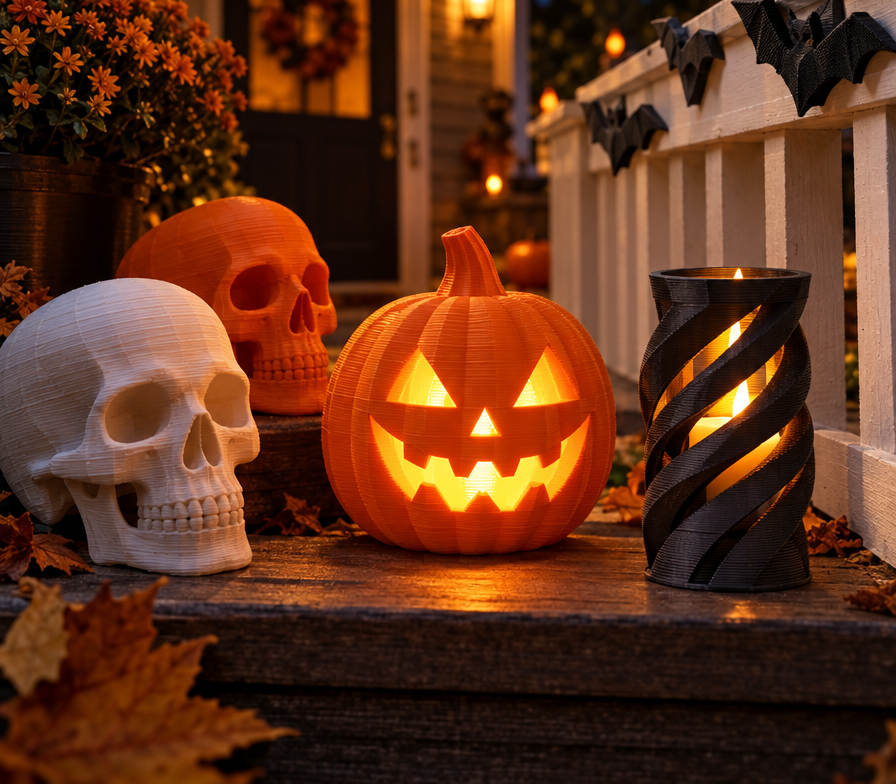 Halloween and Christmas